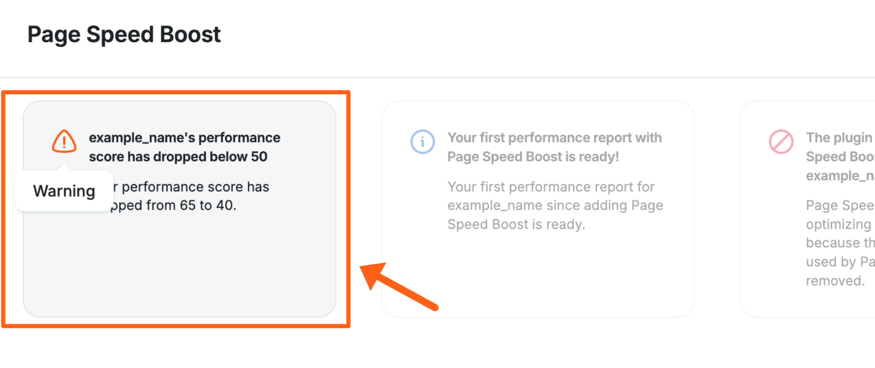 Screenshot of the Notification Settings page in the WP Engine User Portal showing where to enable Slack notifications for Page Speed Boost